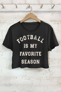 Football Is My Favorite Season - Adult & Kids T-Shirts, Sweatshirts & Hoodies apparel design preview 1