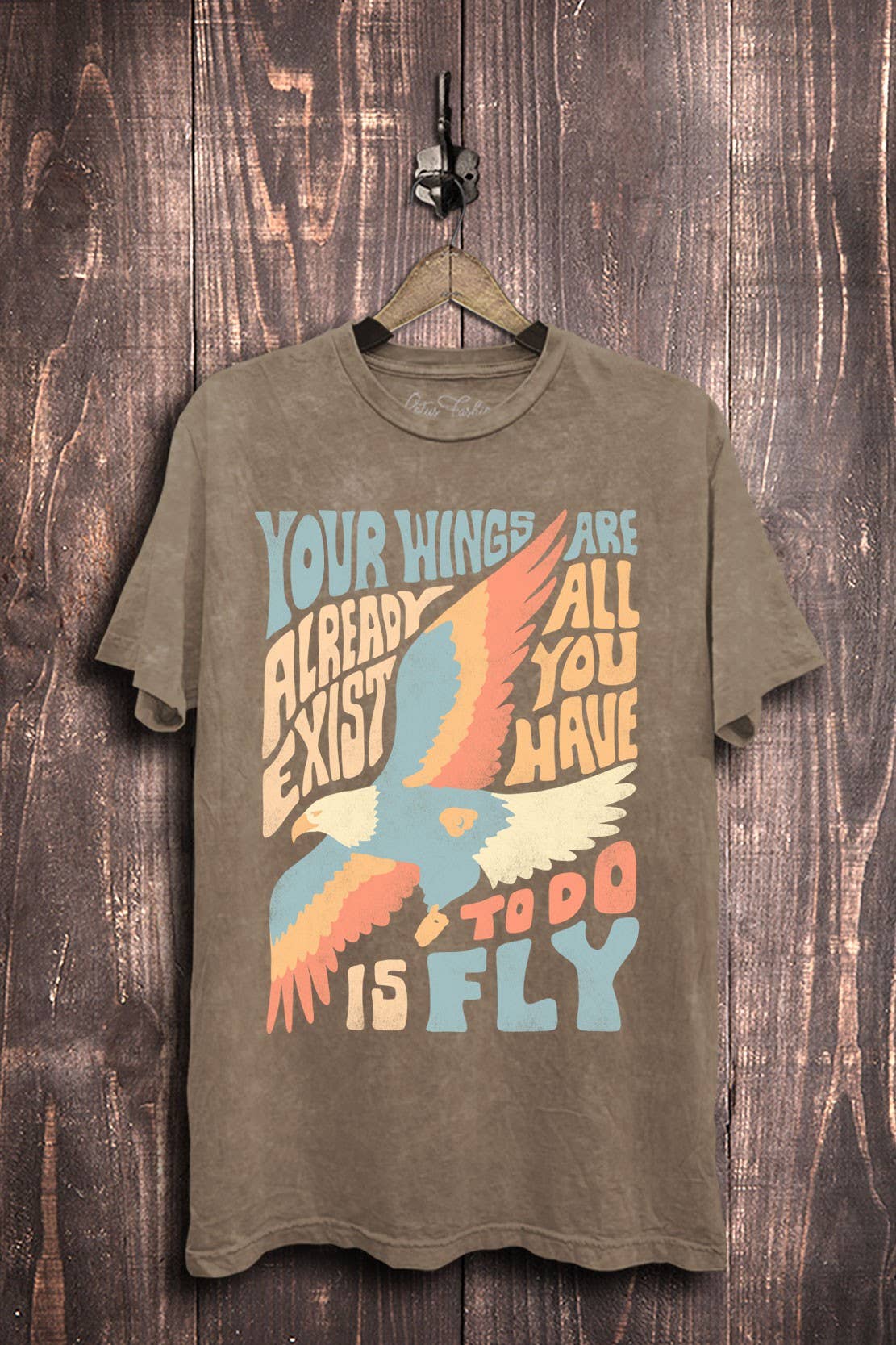 Wild Spirit Eagle Graphic Top - Adult & Kids T-Shirts, Sweatshirts & Hoodies apparel design preview 1