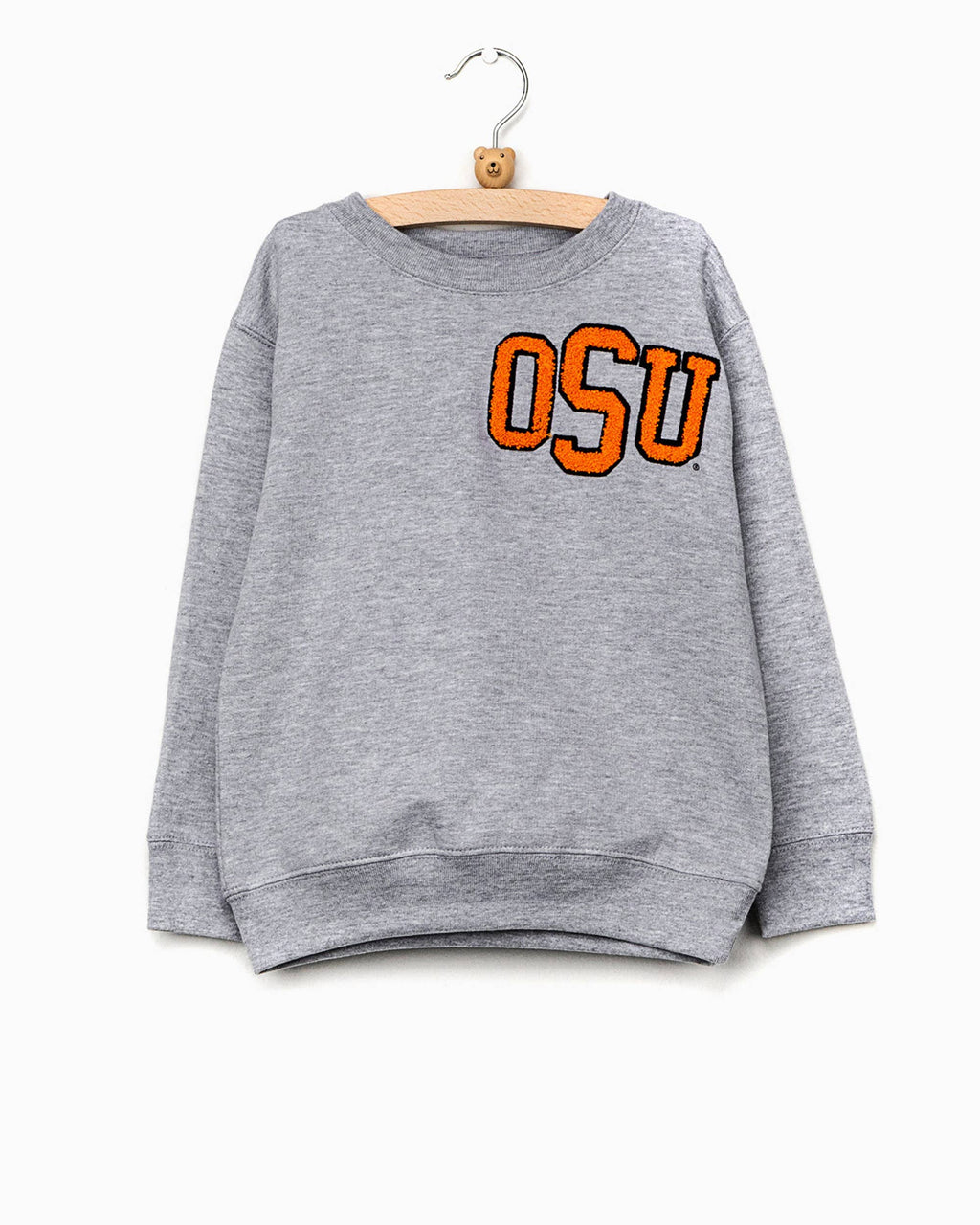 Children's Osu Cowboys Chenille Patch Gray - Adult & Kids T-Shirts, Sweatshirts & Hoodies apparel design preview 1