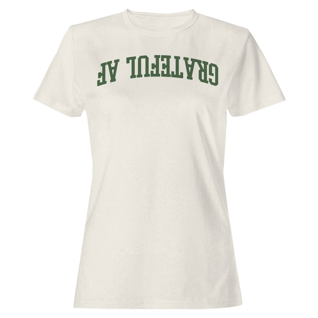 Grateful Af Bold Arched Graphic Women's - Adult & Kids T-Shirts, Sweatshirts & Hoodies apparel design preview 1