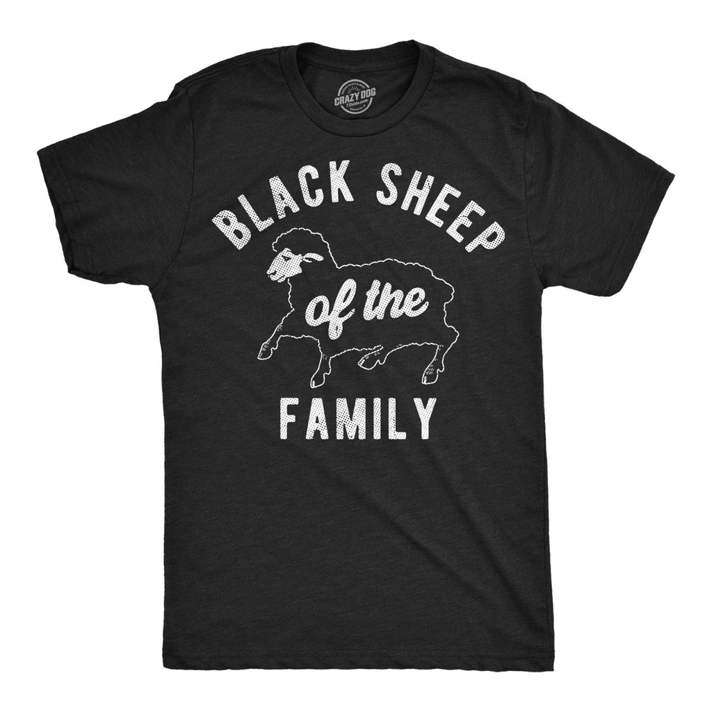 Black Sheep of the Family Men's - Adult & Kids T-Shirts, Sweatshirts & Hoodies apparel design preview 1