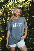 Salty Oversized Graphic Top - Adult & Kids T-Shirts, Sweatshirts & Hoodies apparel design preview 1