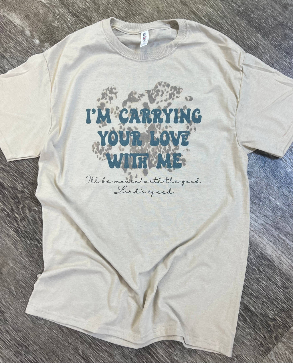 Carrying Your Love with Me On Silver - Adult & Kids T-Shirts, Sweatshirts & Hoodies apparel design preview 1