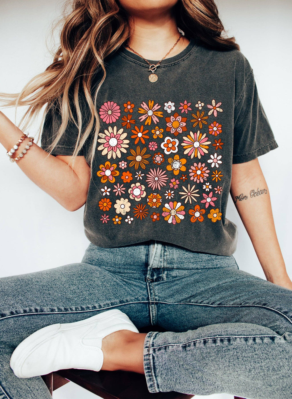 Floral Print Botanical - Adult & Kids T-Shirts, Sweatshirts & Hoodies apparel design preview 1