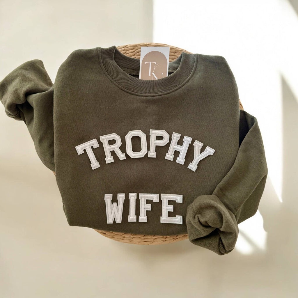 Trophy Wife Funny For Women - Adult & Kids T-Shirts, Sweatshirts & Hoodies apparel design preview 1
