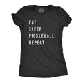 Eat Sleep Pickleball Repeat Women's - Adult & Kids T-Shirts, Sweatshirts & Hoodies apparel design preview 1