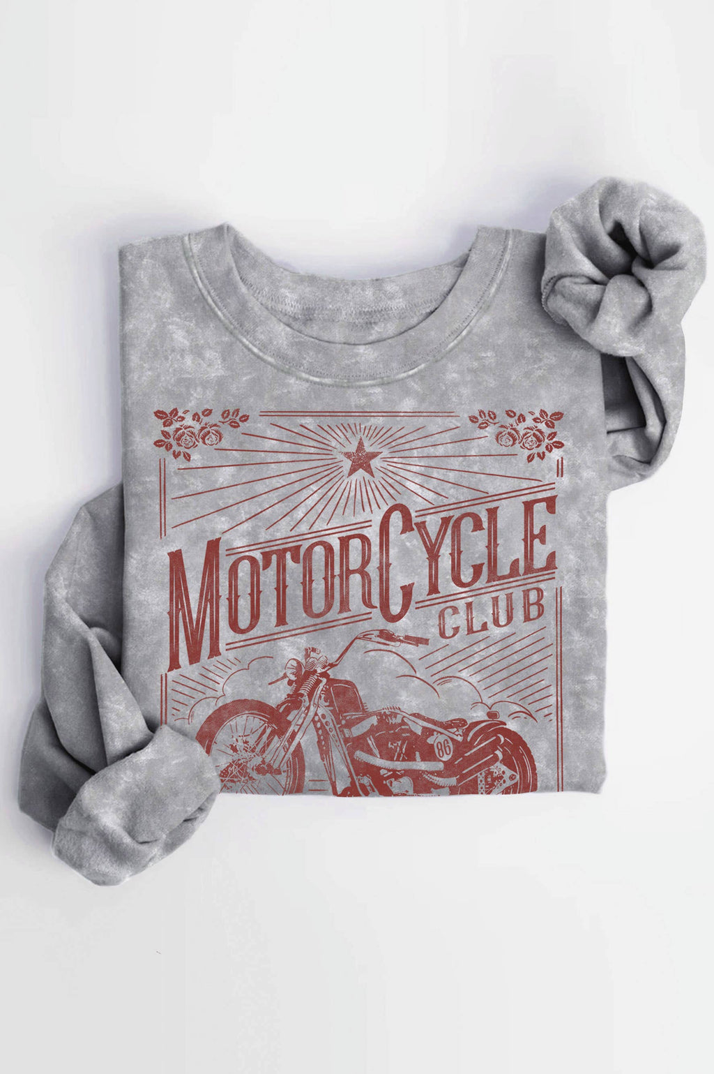 Motorcycle Club Graphic Mineral Brushed - Adult & Kids T-Shirts, Sweatshirts & Hoodies apparel design preview 1