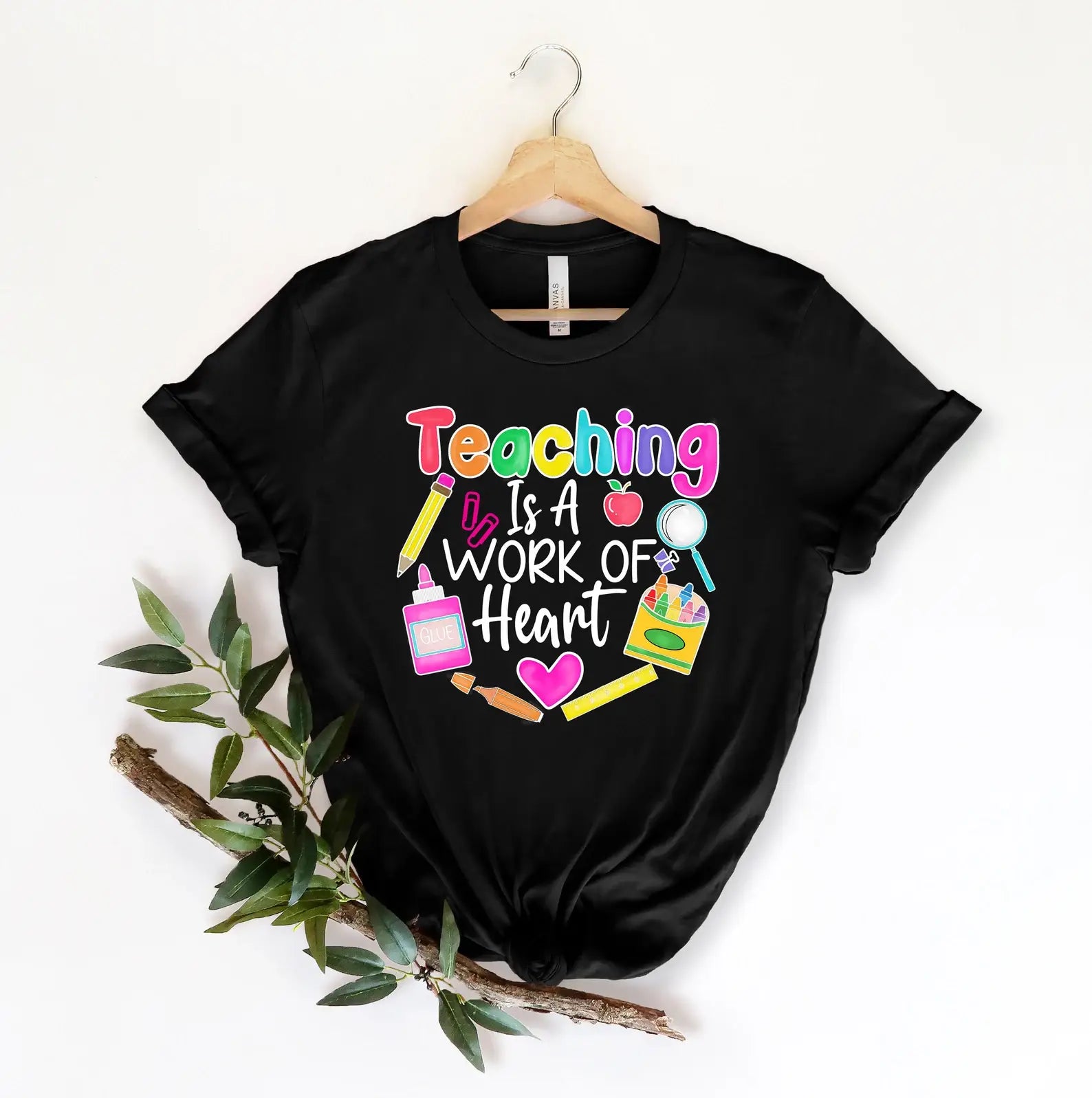 Teaching Is A Work of Art - Adult & Kids T-Shirts, Sweatshirts & Hoodies apparel design preview 1