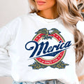 Merica Patriotic Apparel July 4th - Adult & Kids T-Shirts, Sweatshirts & Hoodies apparel design preview 1