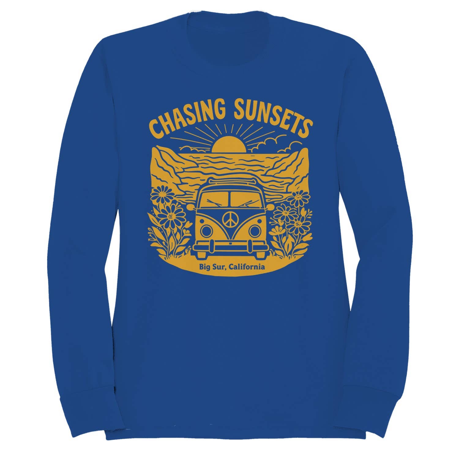 Chasing California Sunsets Women's - Adult & Kids T-Shirts, Sweatshirts & Hoodies apparel design preview 1
