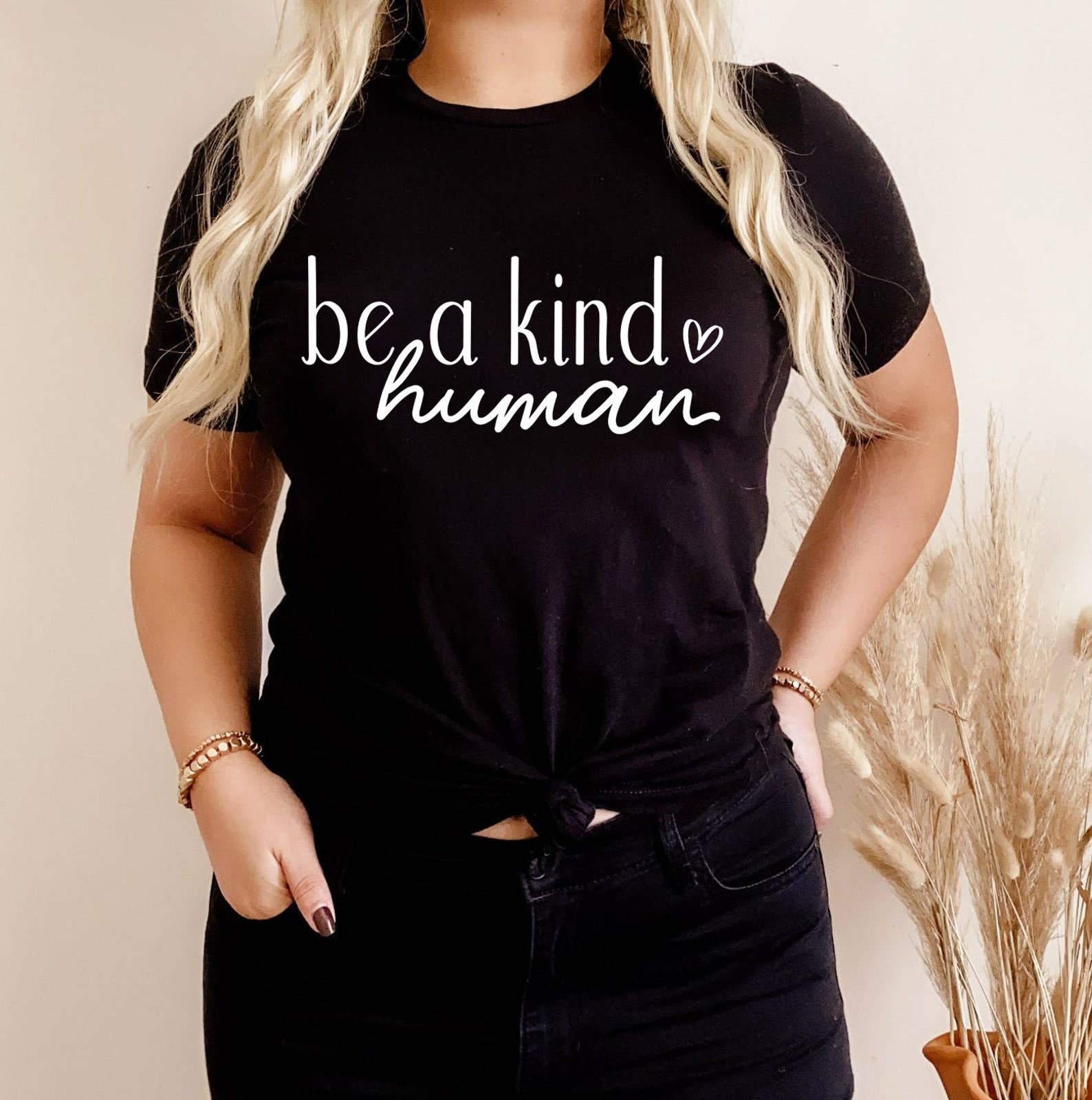 Be A Kind Human - Adult & Kids T-Shirts, Sweatshirts & Hoodies apparel design preview 1