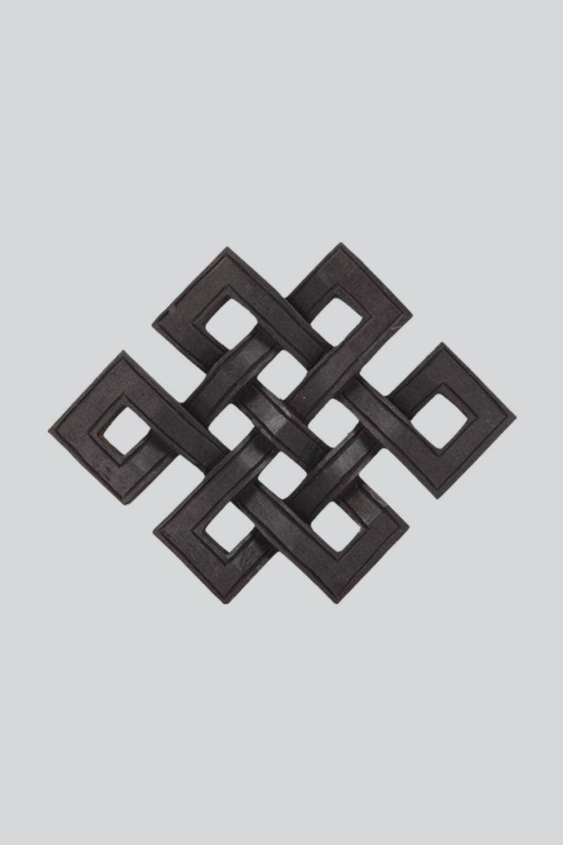 Black Wooden Endless Knot (EN-01) - Adult & Kids T-Shirts, Sweatshirts & Hoodies apparel design preview 1