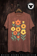 Grow Together Flowers Graphic Top - Adult & Kids T-Shirts, Sweatshirts & Hoodies apparel design preview 1