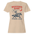 Western Babe Rodeo Women's Natural - Adult & Kids T-Shirts, Sweatshirts & Hoodies apparel design preview 1