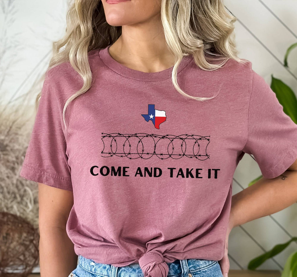 Patriotic Barbed Wire Razor Texas Support - Adult & Kids T-Shirts, Sweatshirts & Hoodies apparel design preview 1