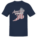 America First Patriotic Eagle Men's - Adult & Kids T-Shirts, Sweatshirts & Hoodies apparel design preview 1
