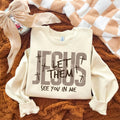 Jesus Let Them See You in Me - Adult & Kids T-Shirts, Sweatshirts & Hoodies apparel design preview 1