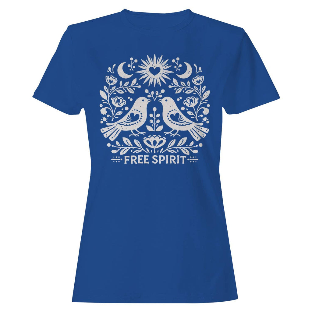 Free Spirit Folk Art Women's - Adult & Kids T-Shirts, Sweatshirts & Hoodies apparel design preview 1