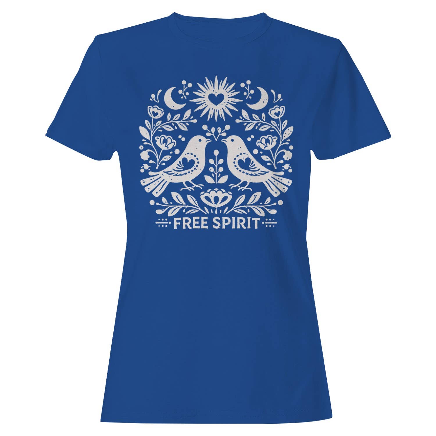Free Spirit Folk Art Women's - Adult & Kids T-Shirts, Sweatshirts & Hoodies apparel design preview 1