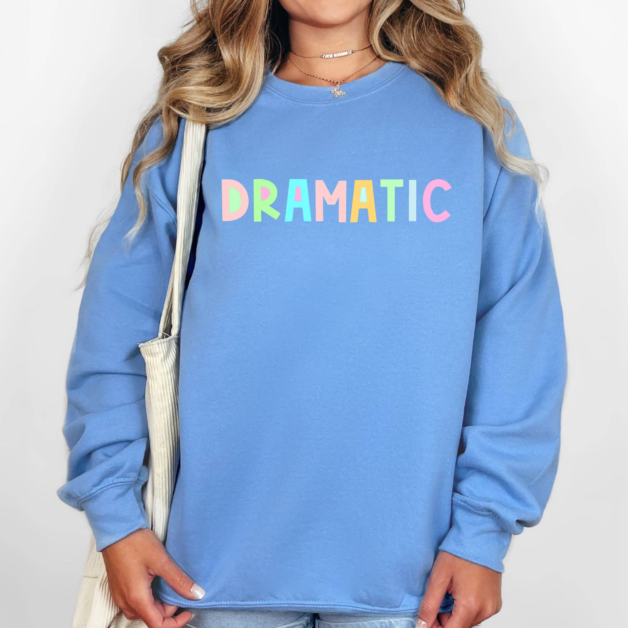 Dramatic, Colorful Pastel, Funny, Sassy, - Adult & Kids T-Shirts, Sweatshirts & Hoodies apparel design preview 1