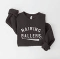 Raising Ballers - Adult & Kids T-Shirts, Sweatshirts & Hoodies apparel design preview 1