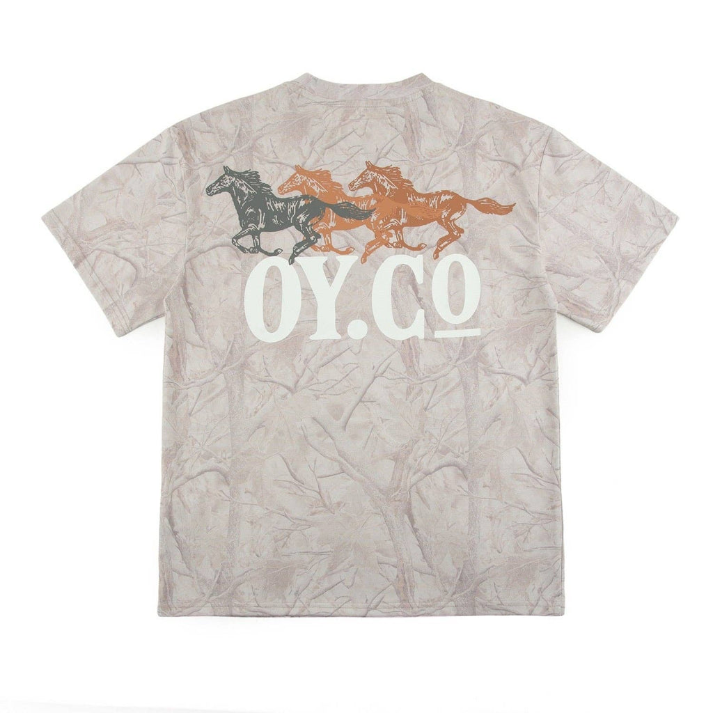 Wild Horses Boxy (Faded Camo) - Adult & Kids T-Shirts, Sweatshirts & Hoodies apparel design preview 1