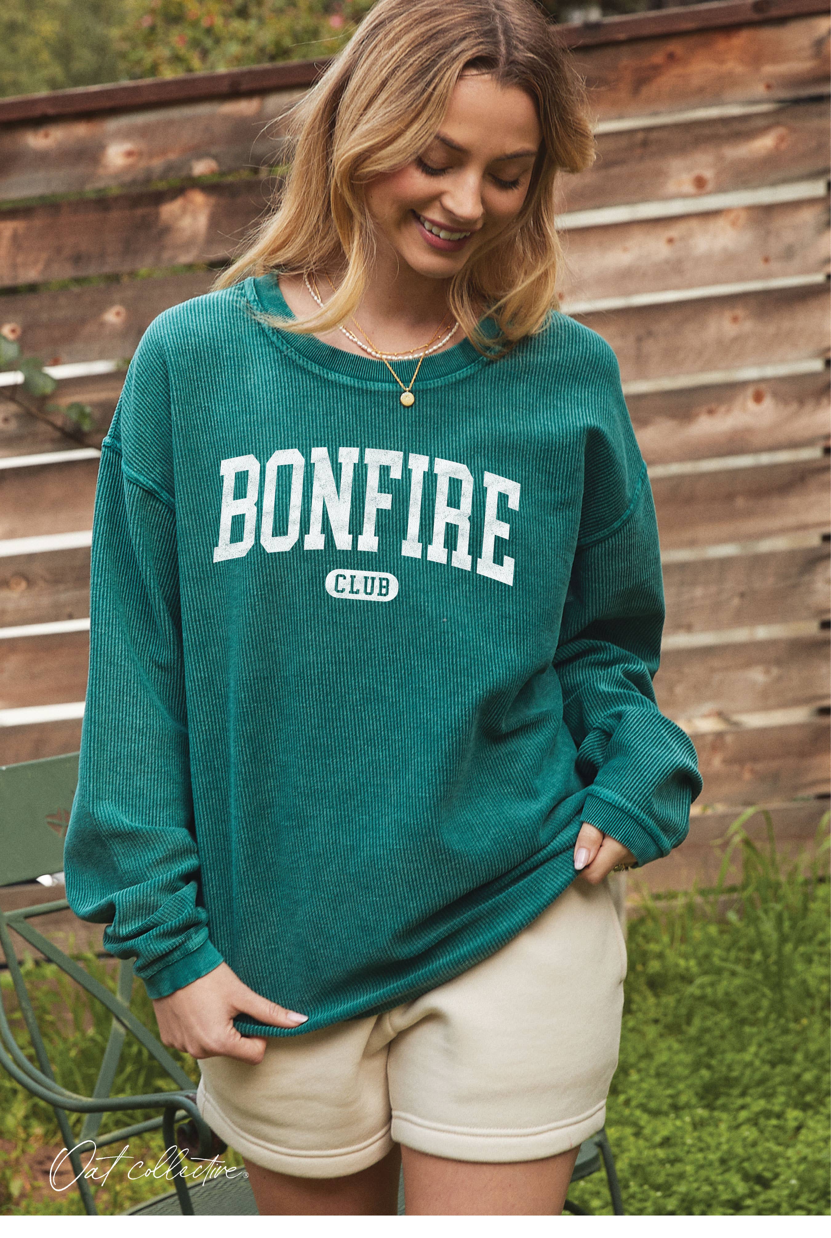 Bonfire Club Thermal Vintage - Adult & Kids T-Shirts, Sweatshirts & Hoodies apparel design preview 1