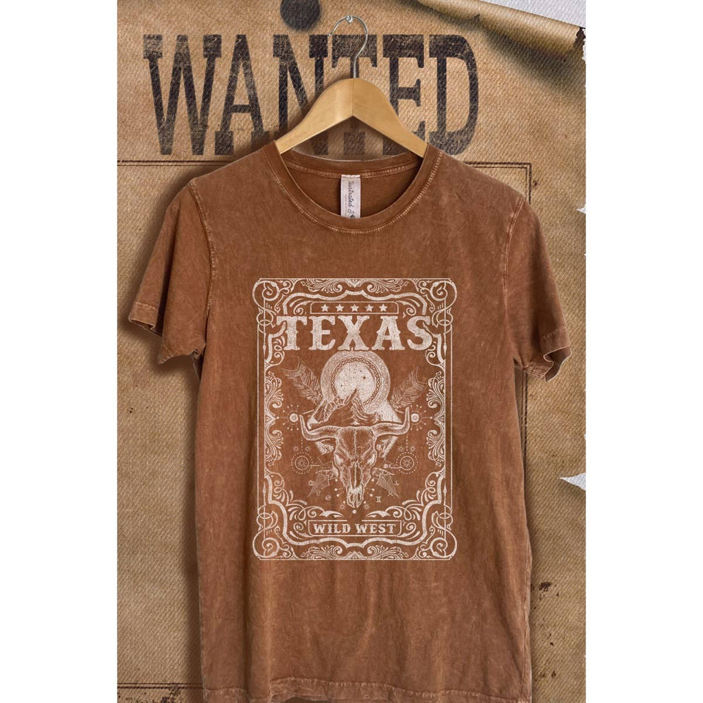 Texas Vintage Mineral Wash Graphic - Adult & Kids T-Shirts, Sweatshirts & Hoodies apparel design preview 1