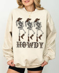 Howdy, Cowboy, Western, Ghost, Skeleton Halloween - Adult & Kids T-Shirts, Sweatshirts & Hoodies apparel design preview 1