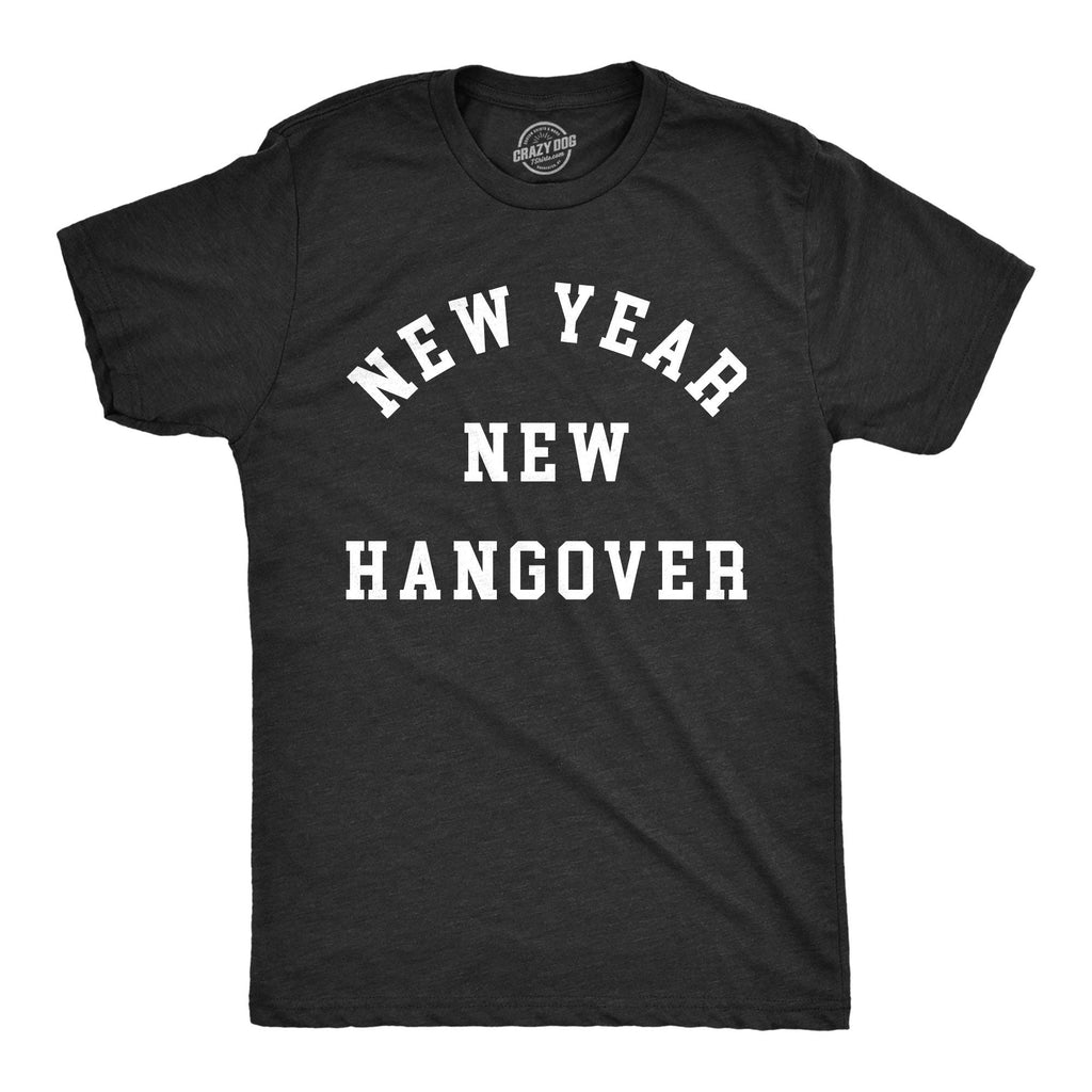 New Year Hangover Men's - Adult & Kids T-Shirts, Sweatshirts & Hoodies apparel design preview 1