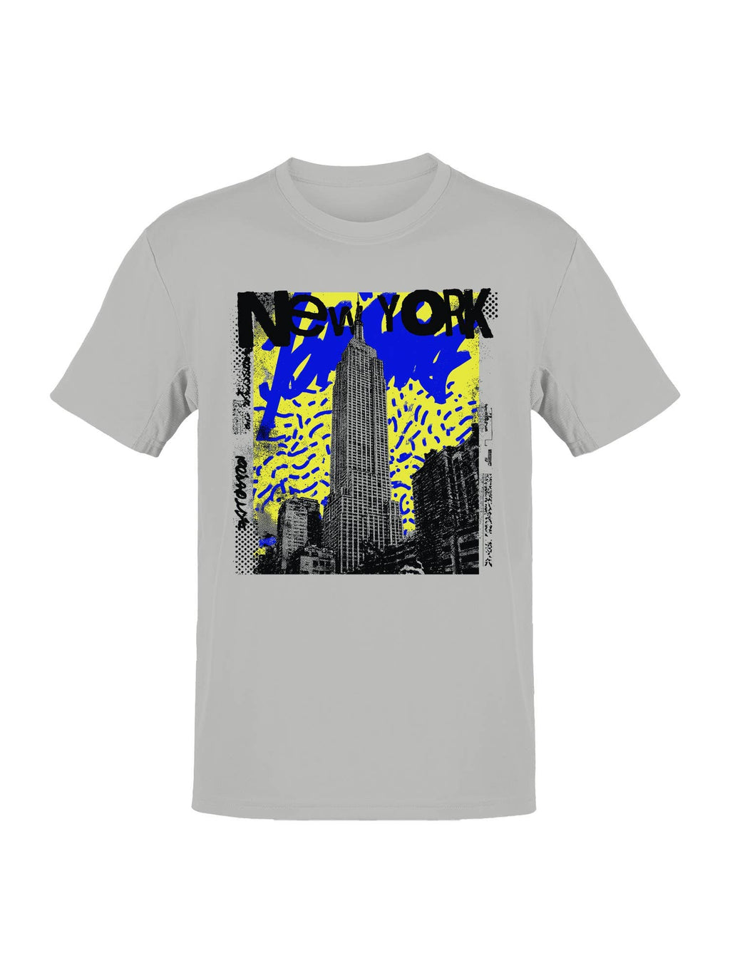 New York Skyline Pop Art Design Men's - Adult & Kids T-Shirts, Sweatshirts & Hoodies apparel design preview 1