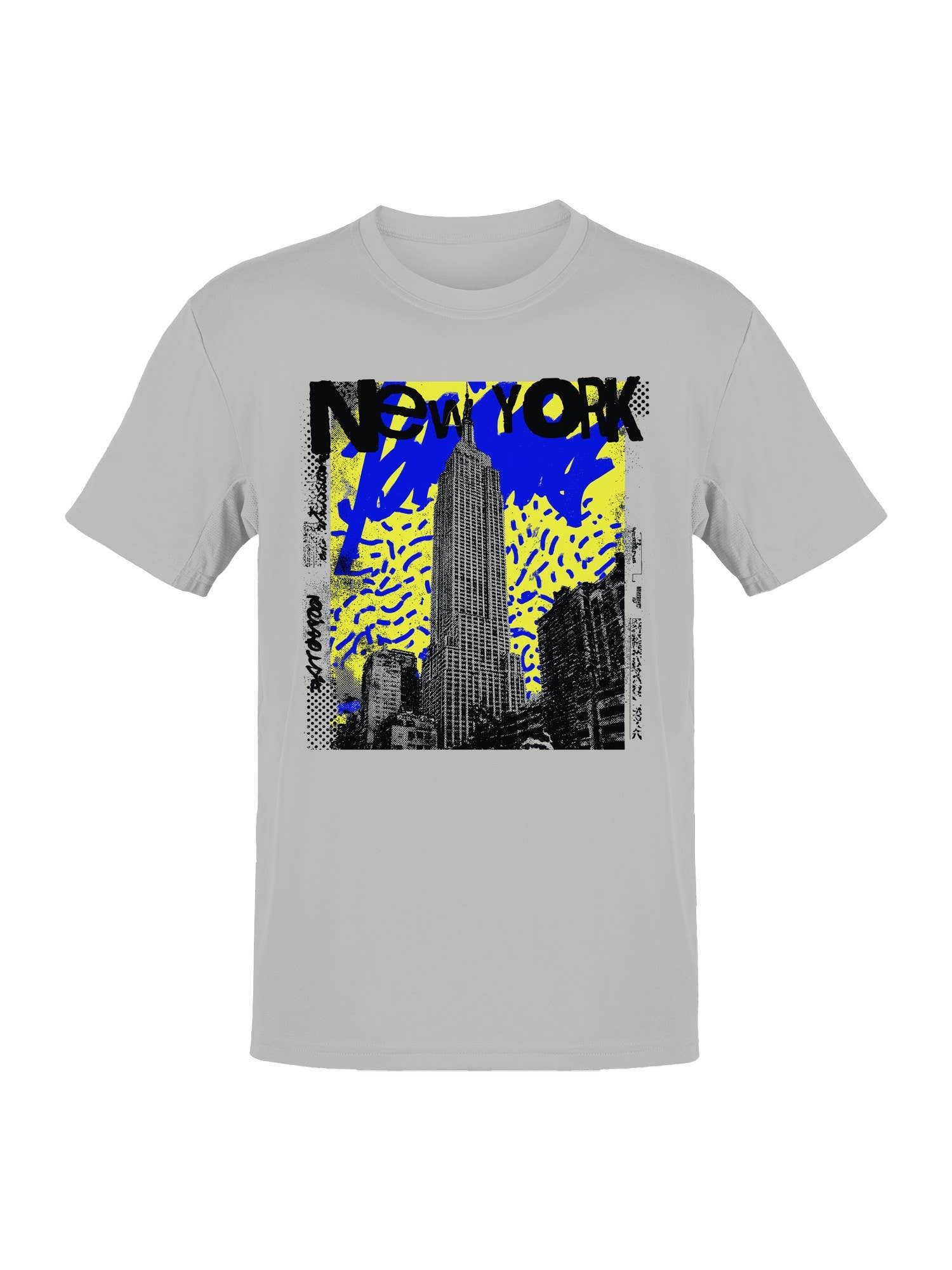 New York Skyline Pop Art Design Men's - Adult & Kids T-Shirts, Sweatshirts & Hoodies apparel design preview 1