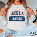 Jesus Saves Christian - Adult & Kids T-Shirts, Sweatshirts & Hoodies apparel design preview 1