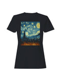 Starry Skyline Cityscape Art Women's - Adult & Kids T-Shirts, Sweatshirts & Hoodies apparel design preview 1