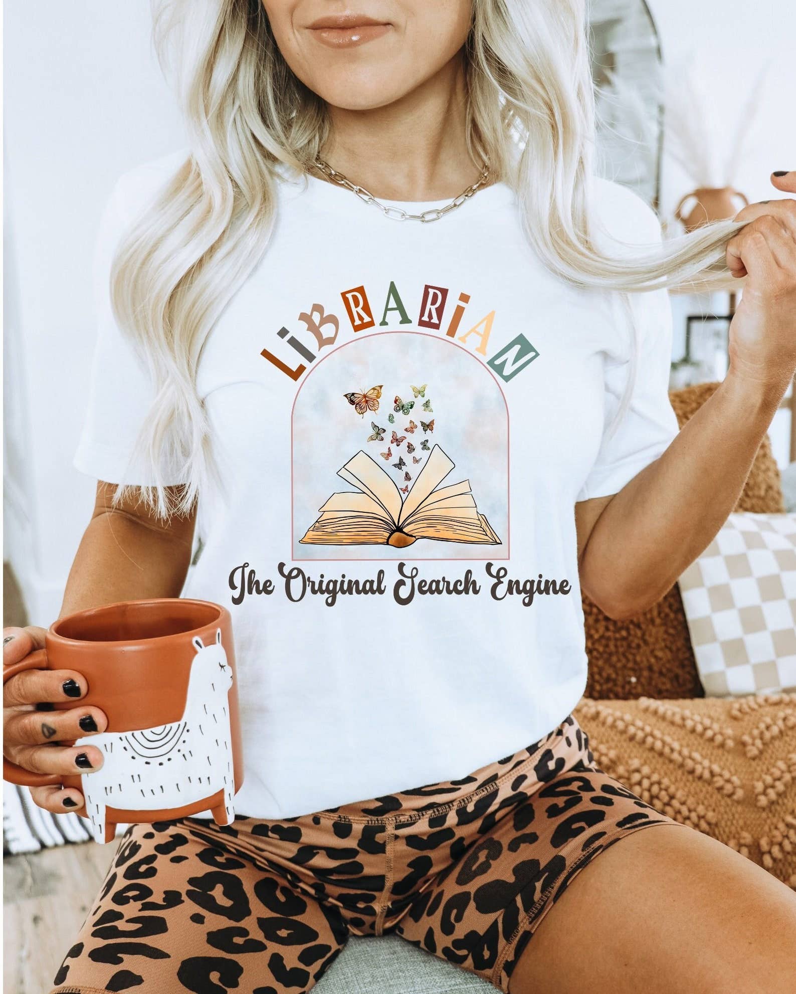 Librarian the Original Search Engine - Adult & Kids T-Shirts, Sweatshirts & Hoodies apparel design preview 1