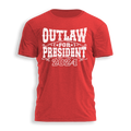 Outlaw For President 2486 - Adult & Kids T-Shirts, Sweatshirts & Hoodies apparel design preview 1