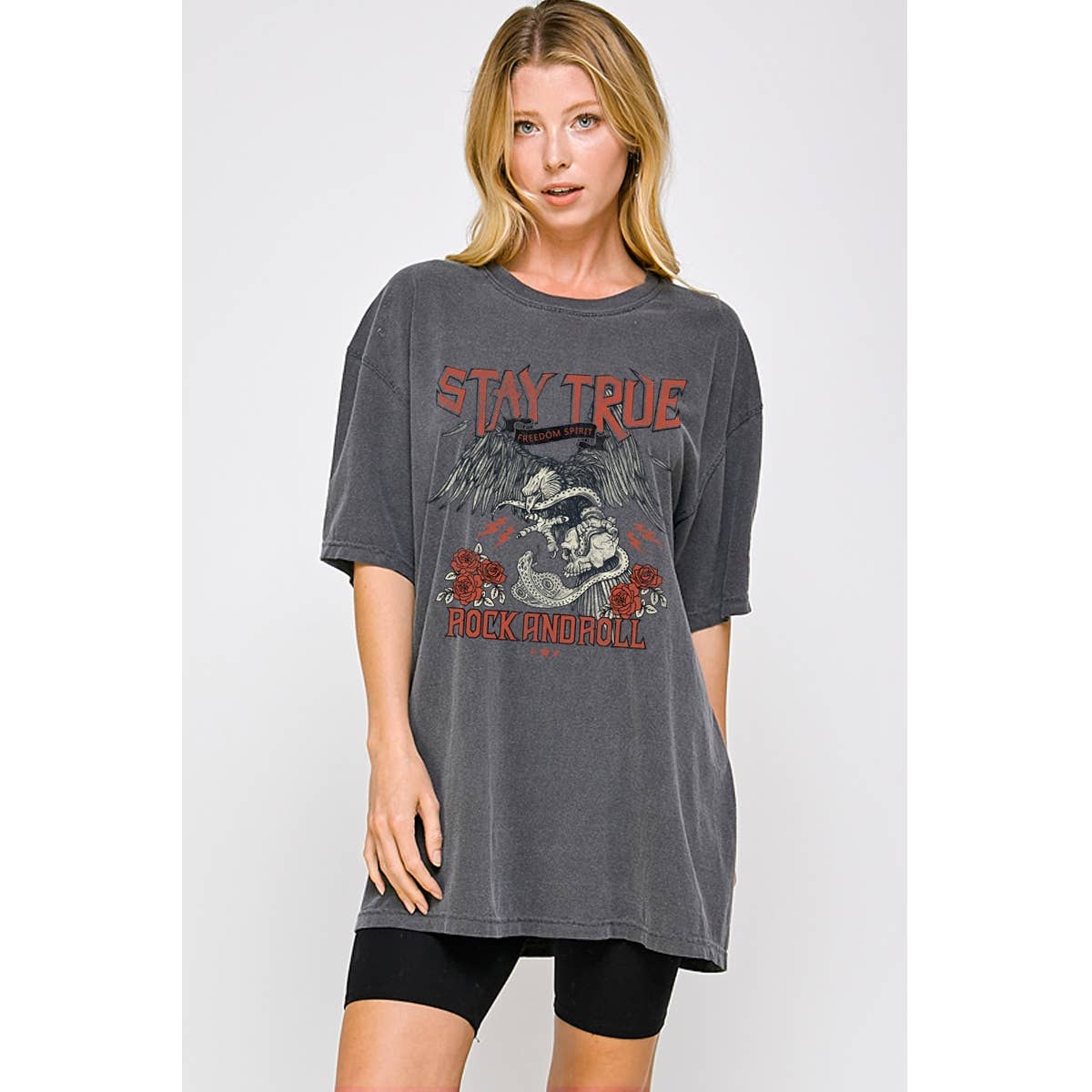 Rock and Roll Graphic Oversized - Adult & Kids T-Shirts, Sweatshirts & Hoodies apparel design preview 1