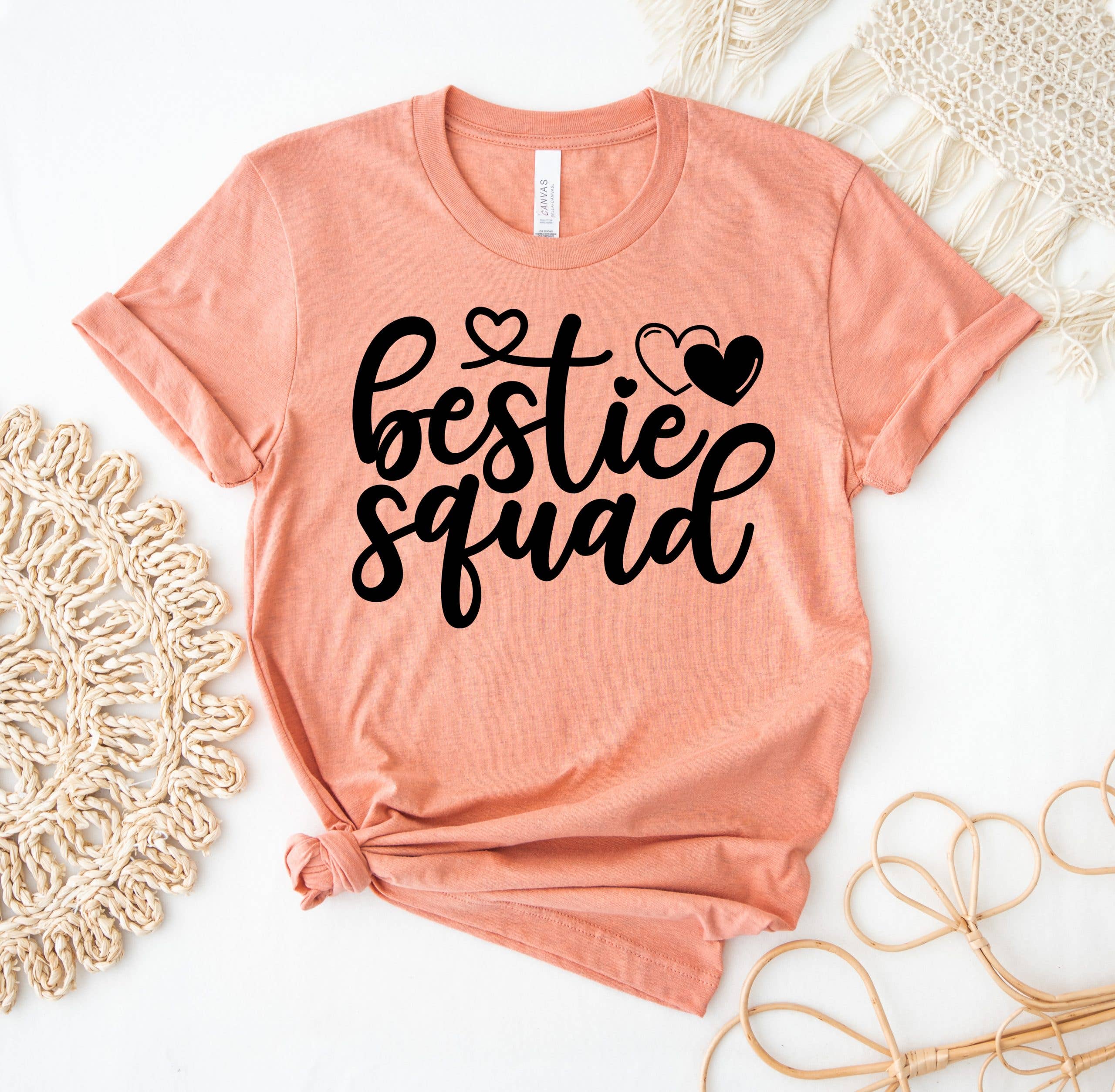 Bestie Squad - Adult & Kids T-Shirts, Sweatshirts & Hoodies apparel design preview 1
