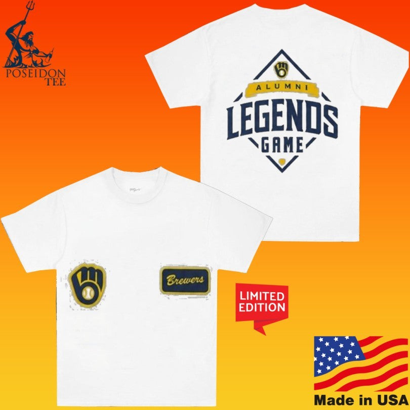 Brewers Alumni Legends Game Hawaiian 2026 - Adult & Kids T-Shirts, Sweatshirts & Hoodies apparel design preview 1
