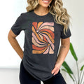 Swirling Flowers Floral Sizes XS-2XL - Adult & Kids T-Shirts, Sweatshirts & Hoodies apparel design preview 1