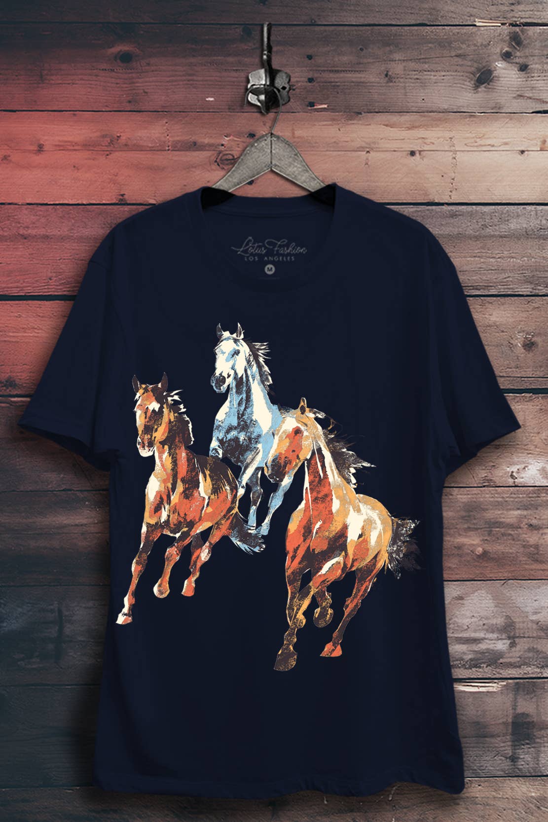 Wild Horses Graphic Top - Adult & Kids T-Shirts, Sweatshirts & Hoodies apparel design preview 1