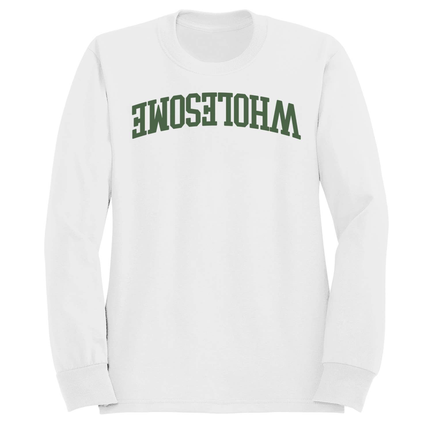 Wholesome Arched Retro Typography Men's - Adult & Kids T-Shirts, Sweatshirts & Hoodies apparel design preview 1