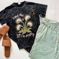Funny Feed Me Tell I'M Pretty Graphic Plant - Adult & Kids T-Shirts, Sweatshirts & Hoodies apparel design preview 1