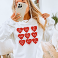 Anti Valentine Preppy Graphic Crewneck - Adult & Kids T-Shirts, Sweatshirts & Hoodies apparel design preview 1