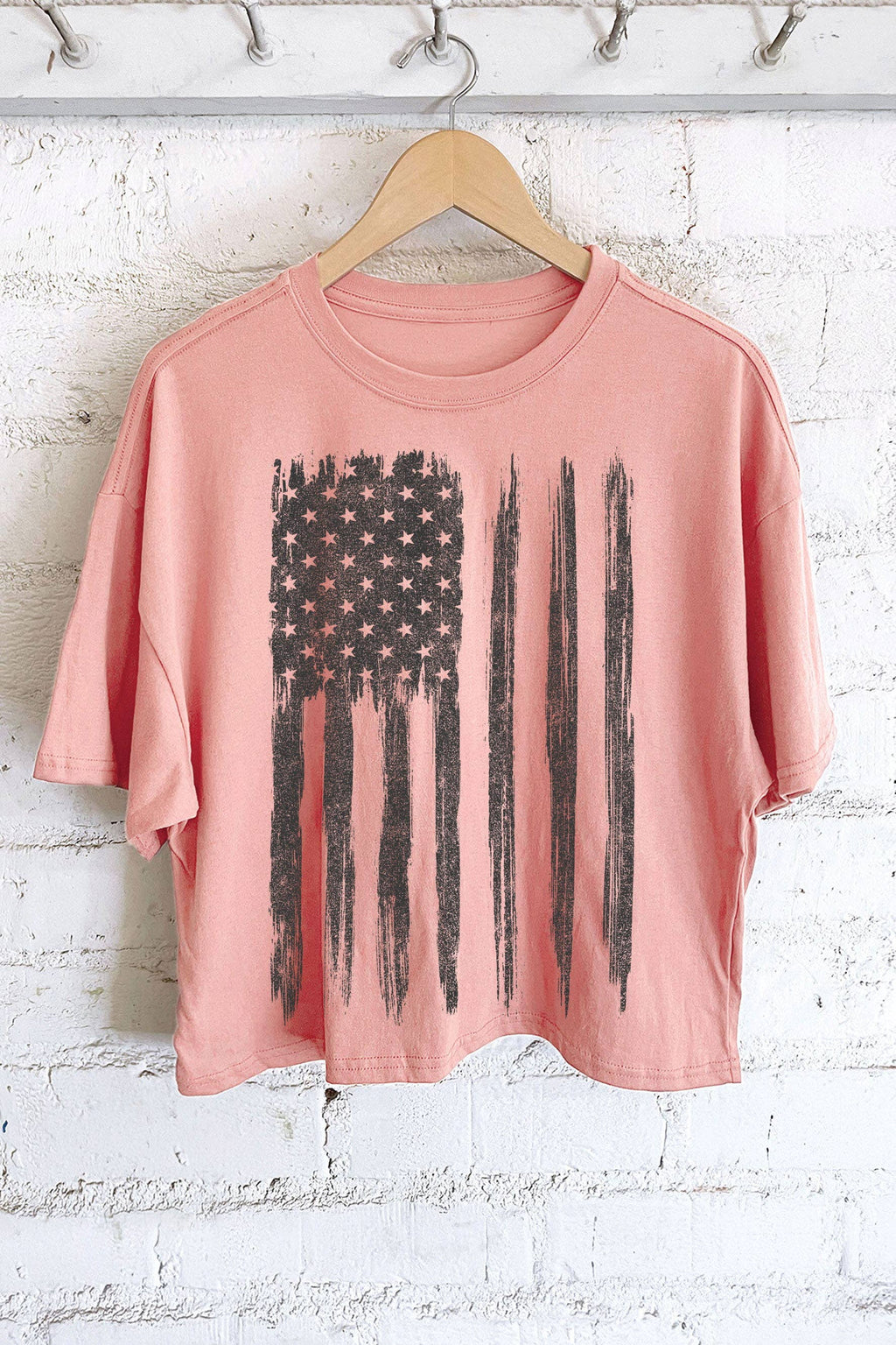 USA Flag - Adult & Kids T-Shirts, Sweatshirts & Hoodies apparel design preview 1
