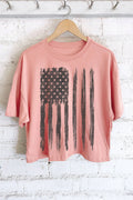 USA Flag - Adult & Kids T-Shirts, Sweatshirts & Hoodies apparel design preview 1