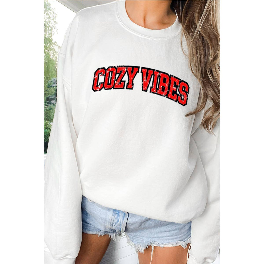 Cozy Vibes Vintage Graphic - Adult & Kids T-Shirts, Sweatshirts & Hoodies apparel design preview 1