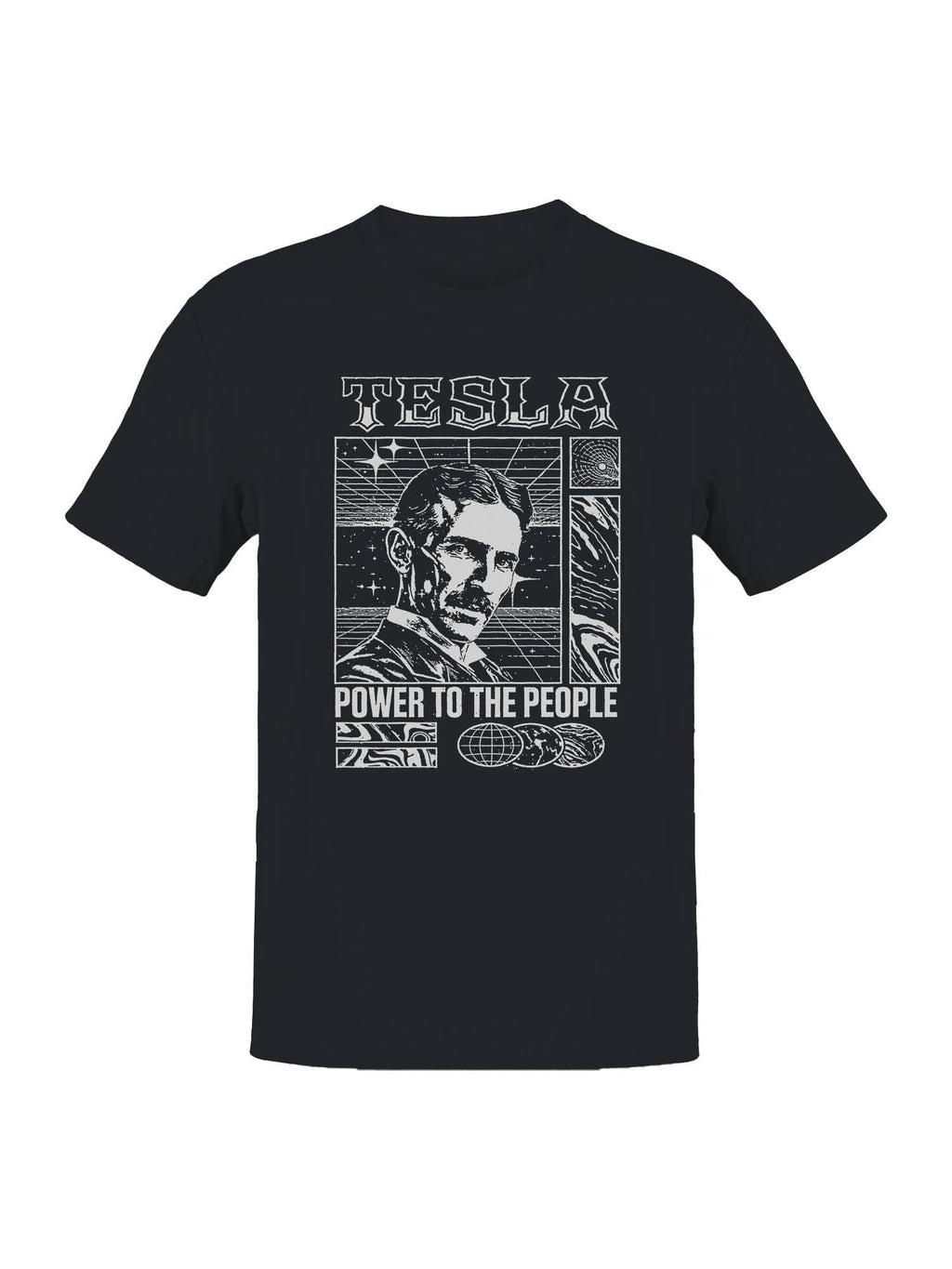 Inventor Power To the People Design Men's - Adult & Kids T-Shirts, Sweatshirts & Hoodies apparel design preview 1