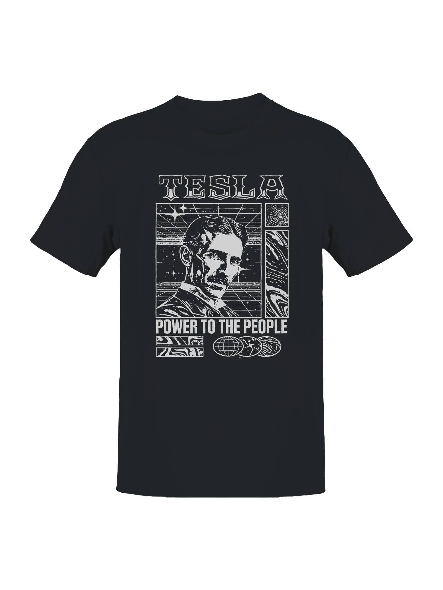 Inventor Power To the People Design Men's - Adult & Kids T-Shirts, Sweatshirts & Hoodies apparel design preview 1