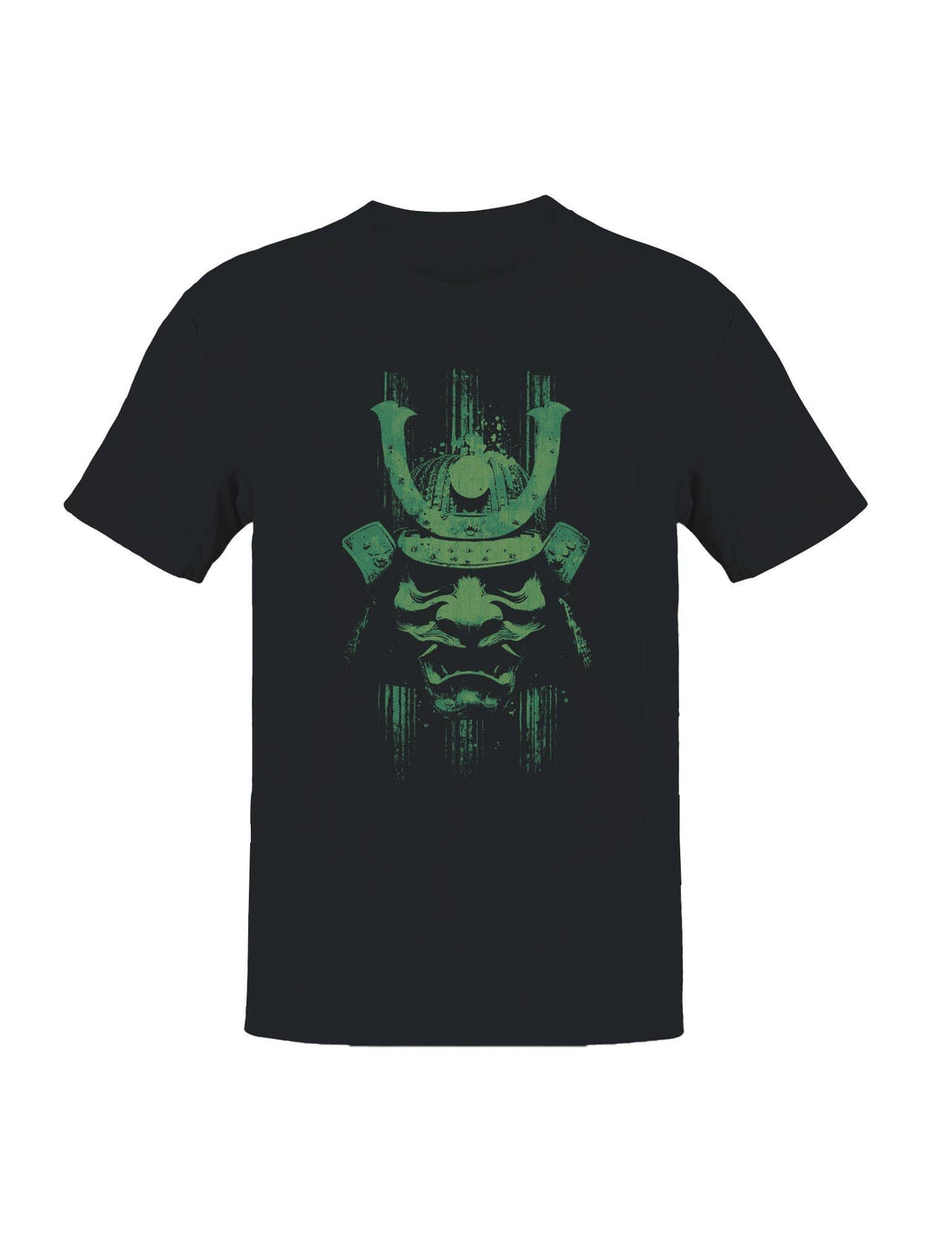 Samurai Warrior Mask Grunge Art Men's - Adult & Kids T-Shirts, Sweatshirts & Hoodies apparel design preview 1